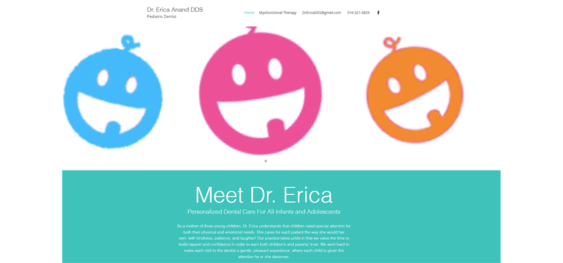 Dr. Erica Anand DDS Pediatric Dentist